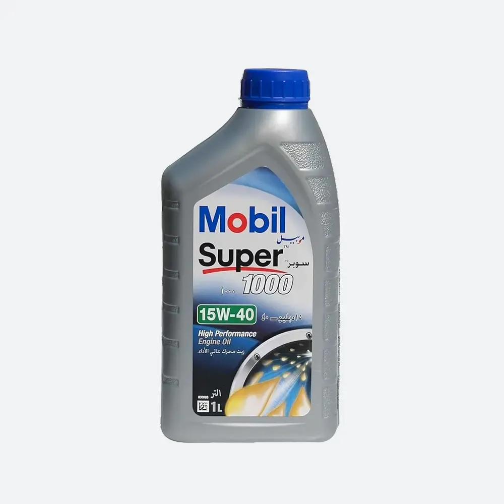 Mobil Super 1000 15W-40 high performance engine oil, 1 litre bottle