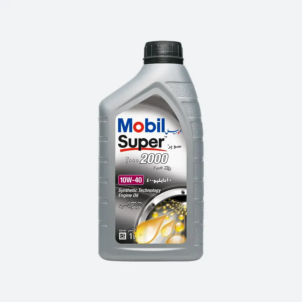 Mobil Super 2000 10W-40 synthetic technology engine oil, 1 litre bottle