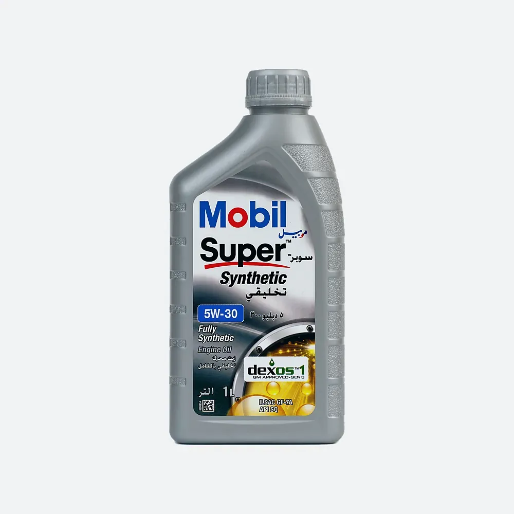 Mobil Super Synthetic 5W-30 fully synthetic engine oil, 1 litre bottle